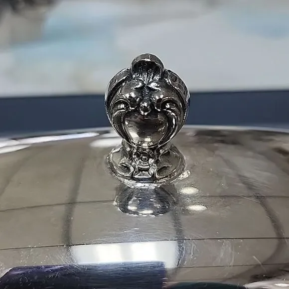 Vintage Silver Plated Butter Dish - Picture 2 of 2